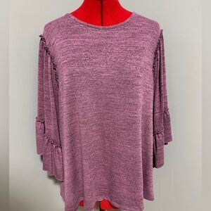 Cupio, purple and black extra large shirt